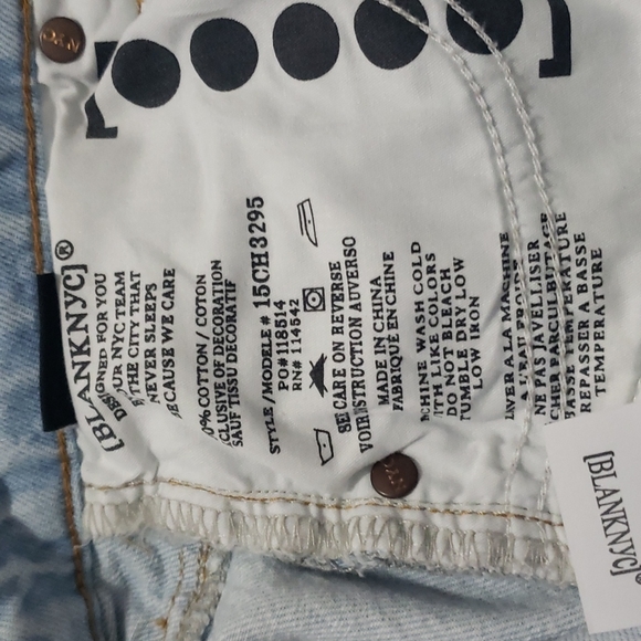 Blank NYC Madison Crop Patchwork Jeans - Picture 16 of 16